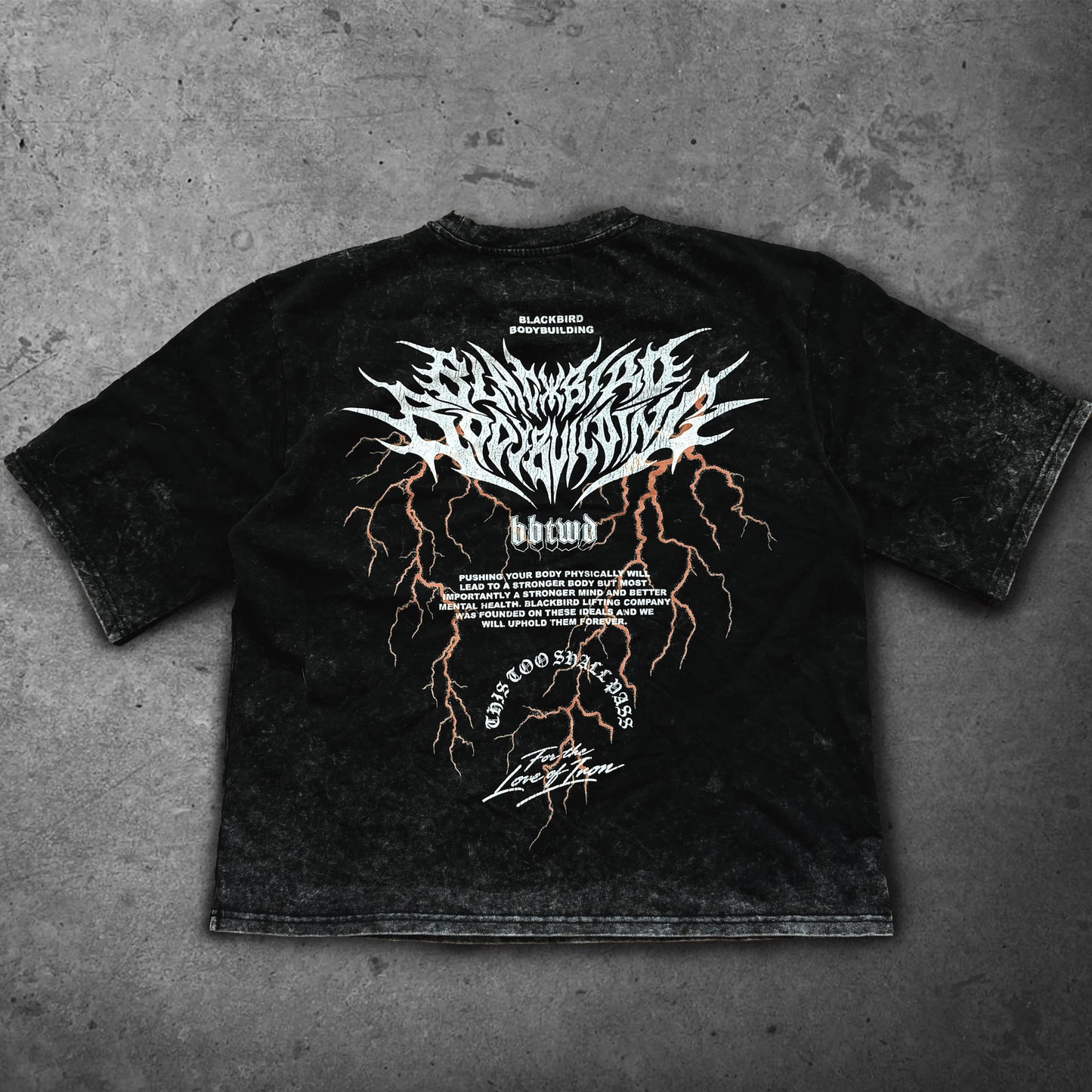 Blackbird "Ride The Lightning" Oversized Tee