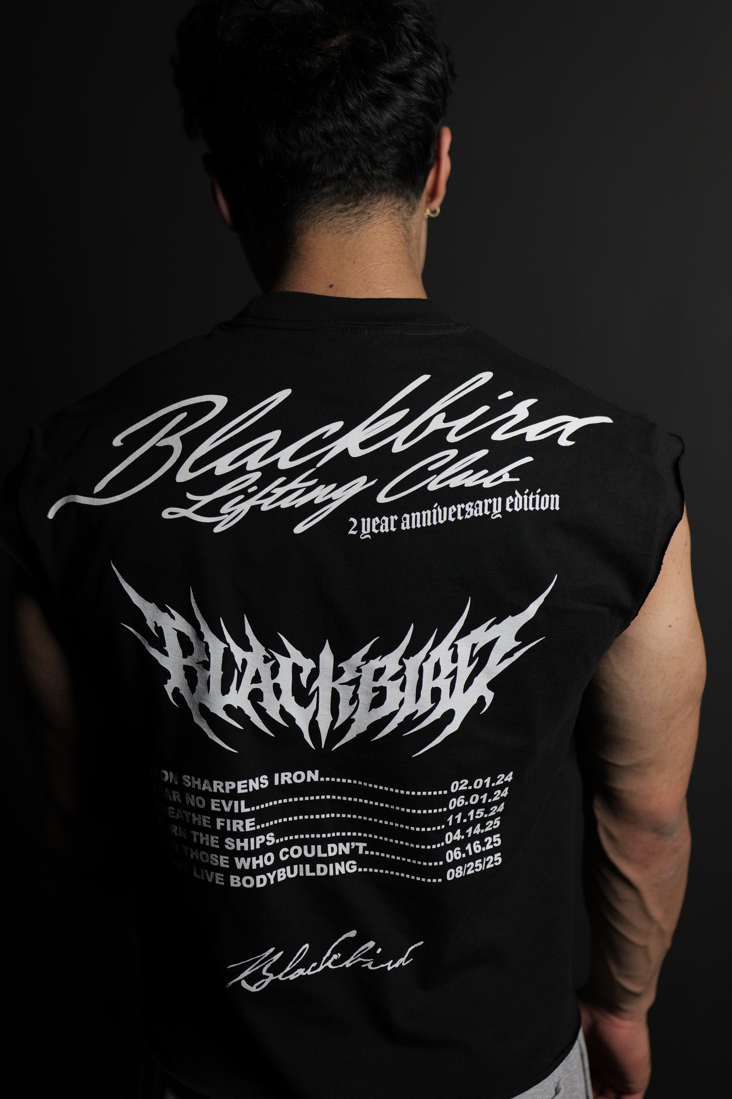 2 year anniversary edition cut off black