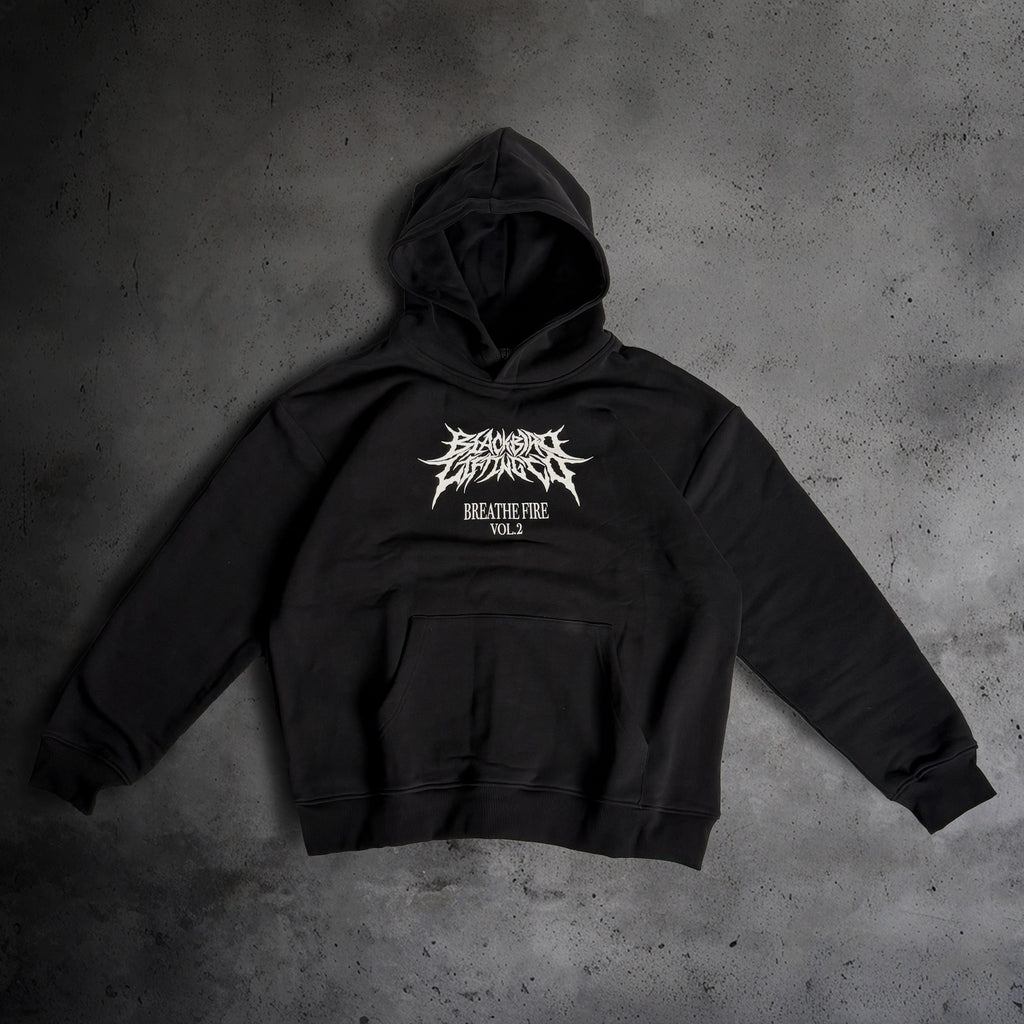 BREATHE FIRE "BLAZE" HOODIE BLACK