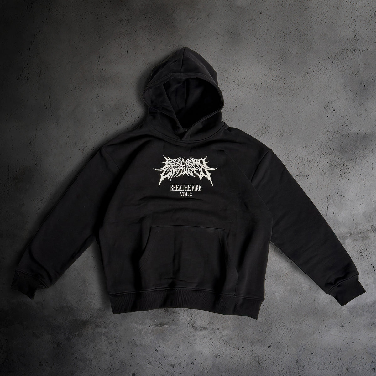 BREATHE FIRE "BLAZE" HOODIE BLACK