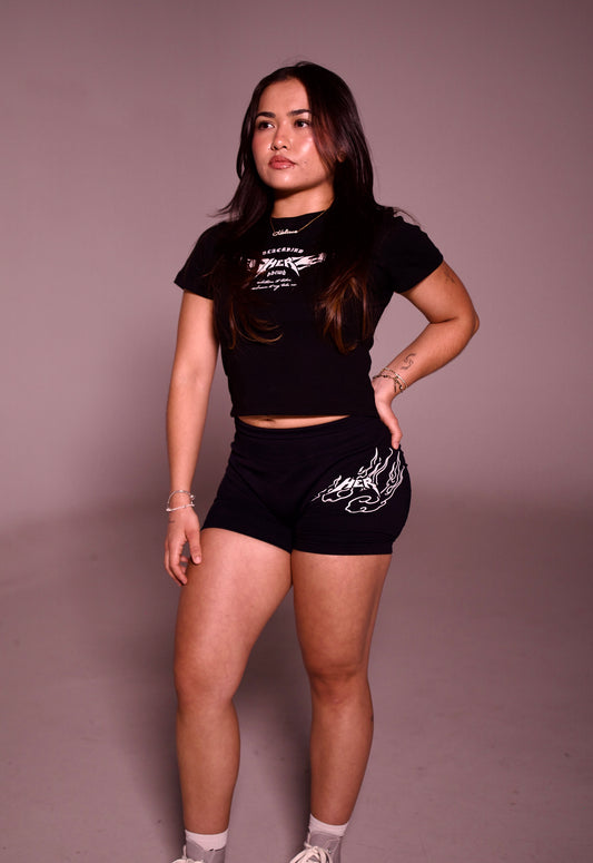 Blackbird her shorts