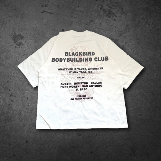 BLACKBIRD “Bodybuilding club” OVERSIZED TEE