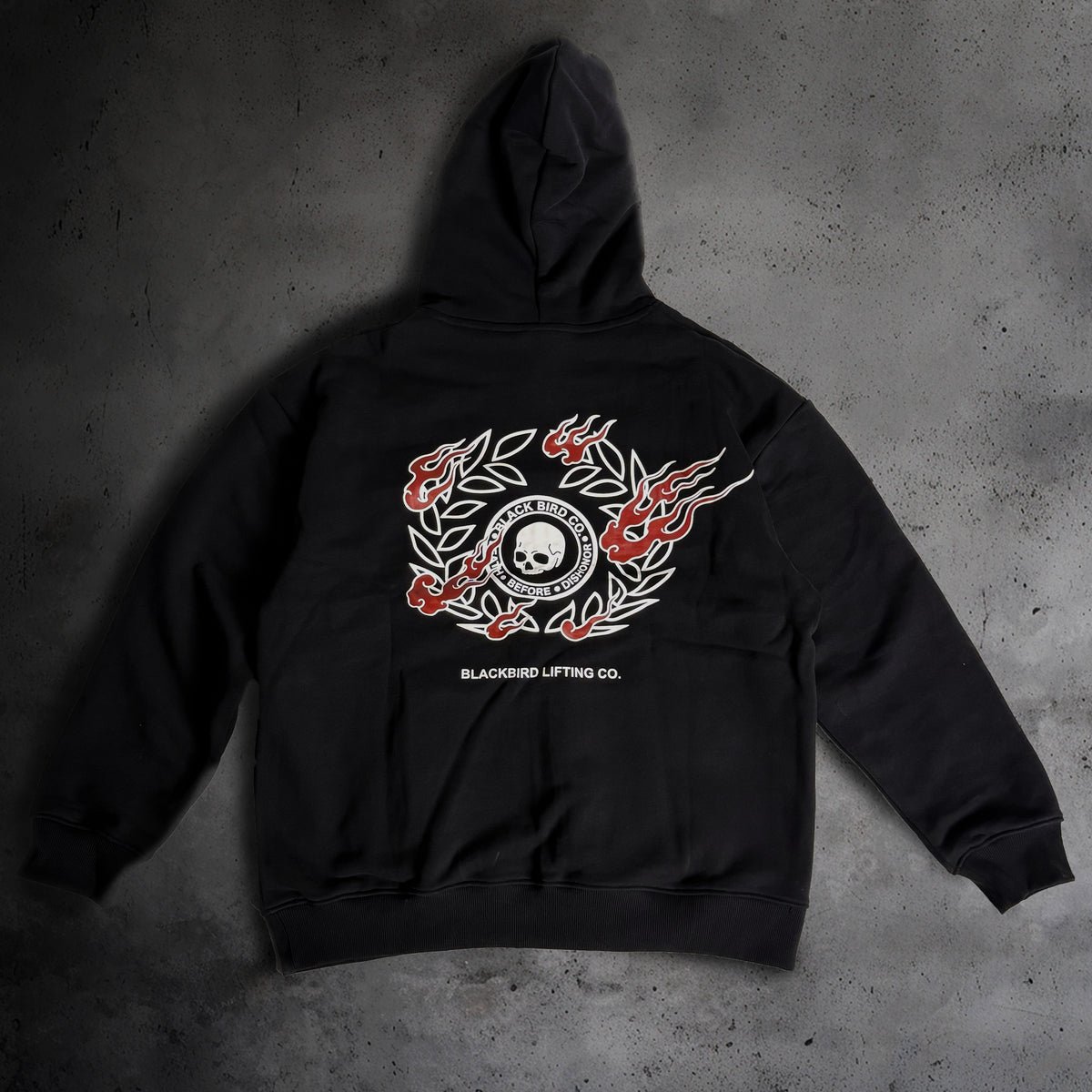 BREATHE FIRE "BLAZE" HOODIE BLACK