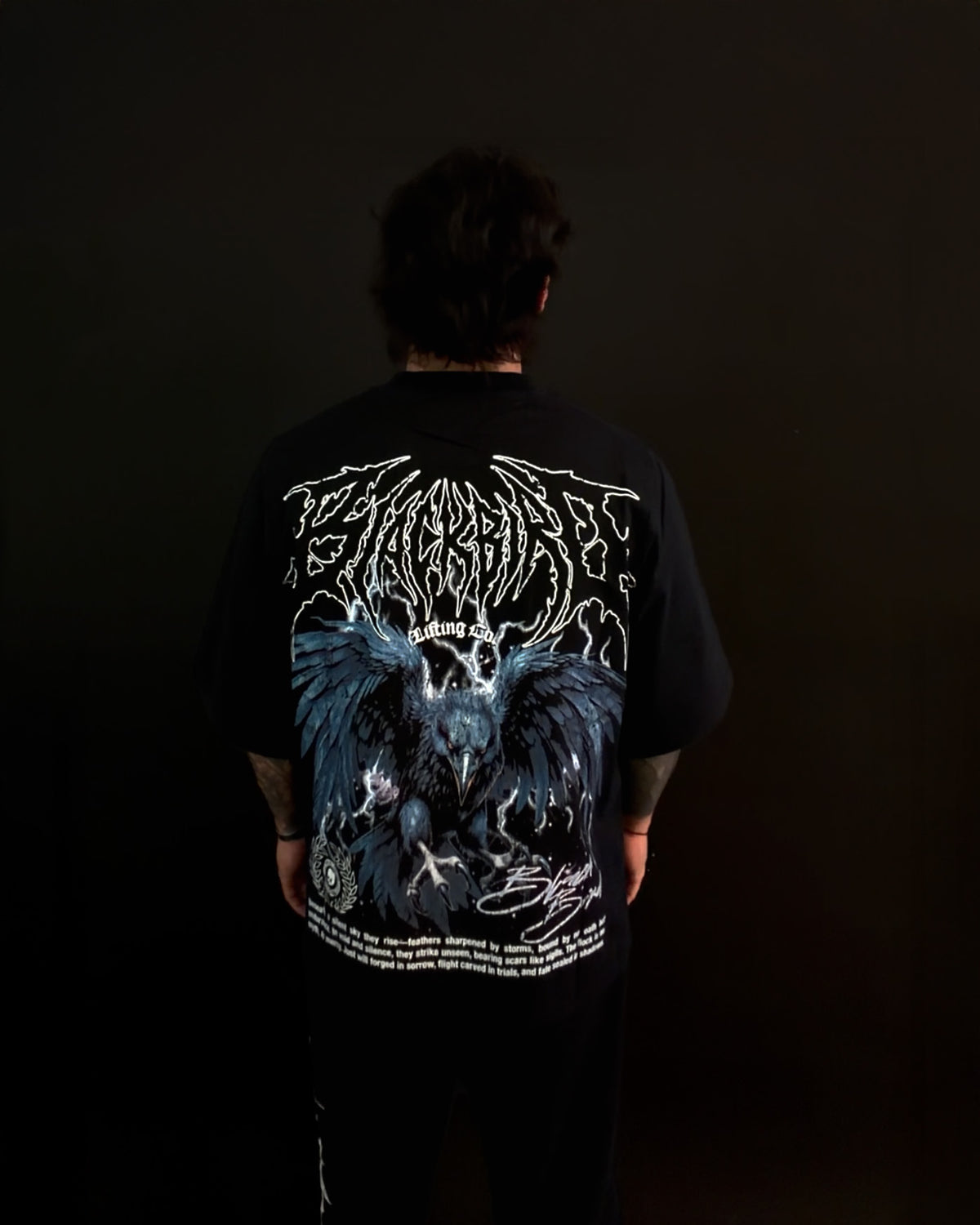 Blackbird “RAVEN” Oversized Tee - Archive