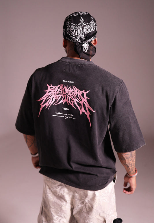 BLACKBIRD (whatever it takes) Oversized Tee