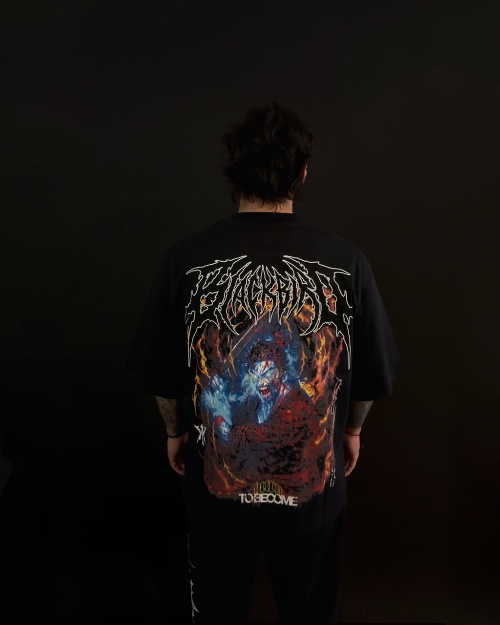 Blackbird "SAMURAI" Oversized Tee - Archive
