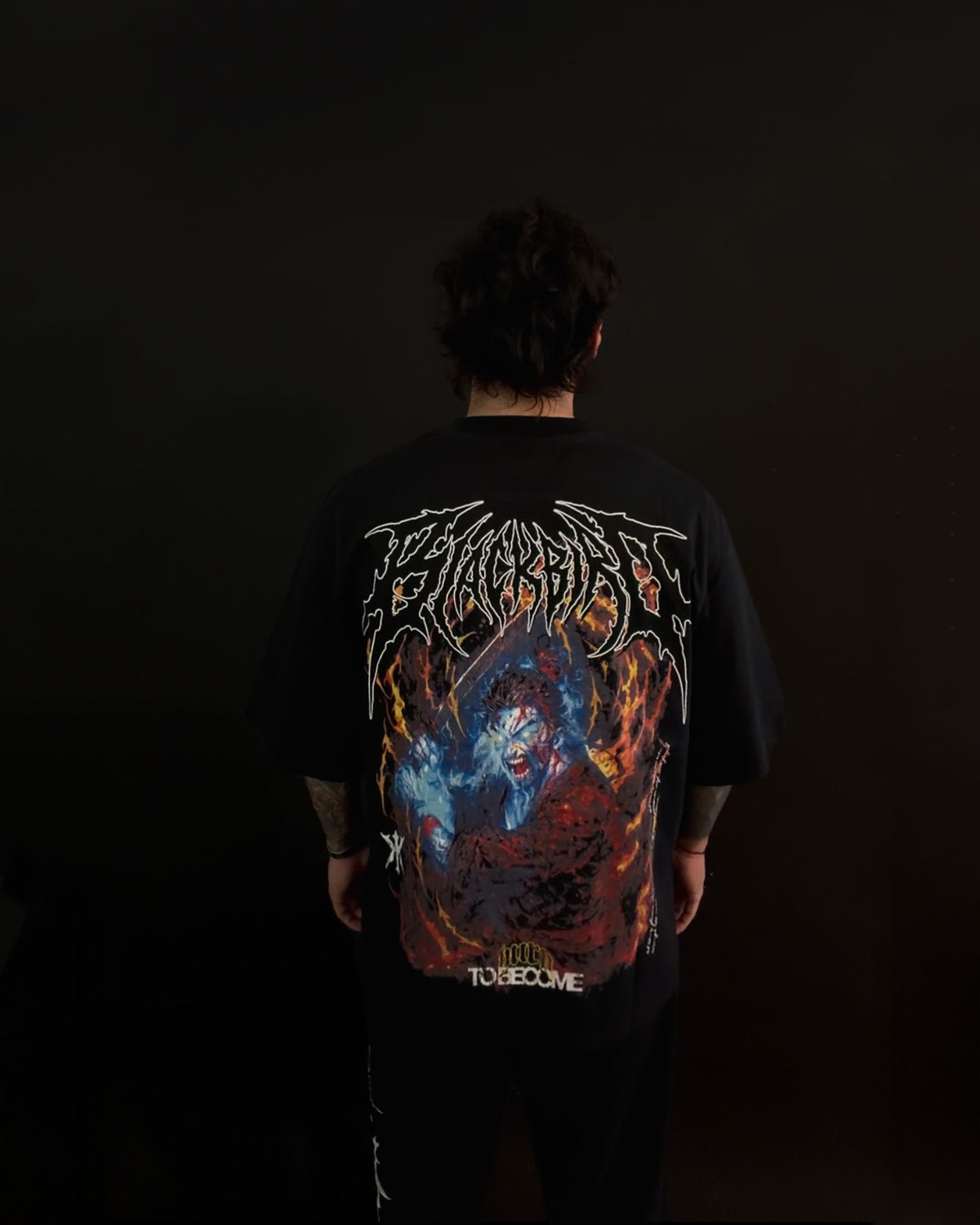 Blackbird "SAMURAI" Oversized Tee - Archive