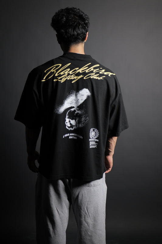 2 year anniversary oversized tee